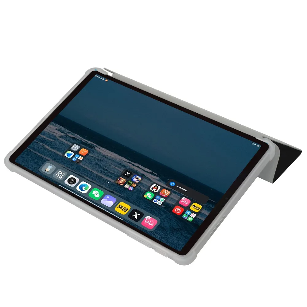 Pokrowiec z klapką z miękkim tyłem TPU do tabletu Funda Alldocube iPlay 70 mini Pro / iPlay70 Mini Ultra Case 8,8" — zdjęcie produktu 3