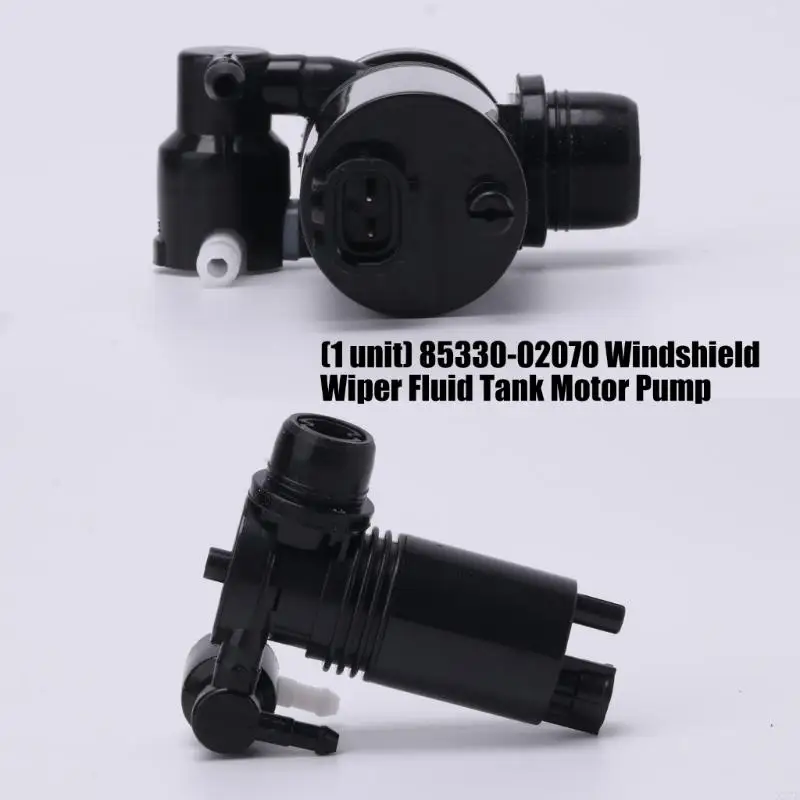 Windshield Washer Pump Motor for Mk12 2019-2024 Vehicle Washer Fluid Systems, Electrical and Fluid Line Ports X37F