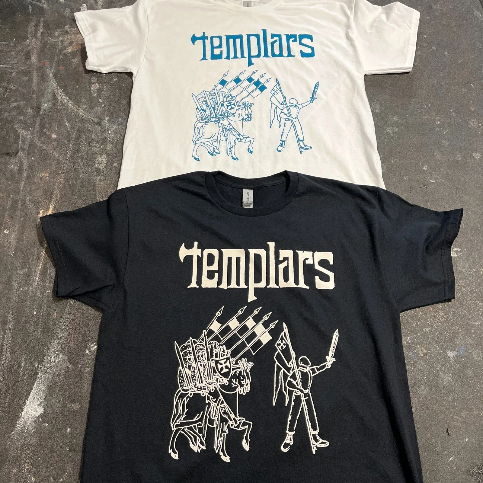 Templars Shirt S-2X Unisex (Screen Printed)