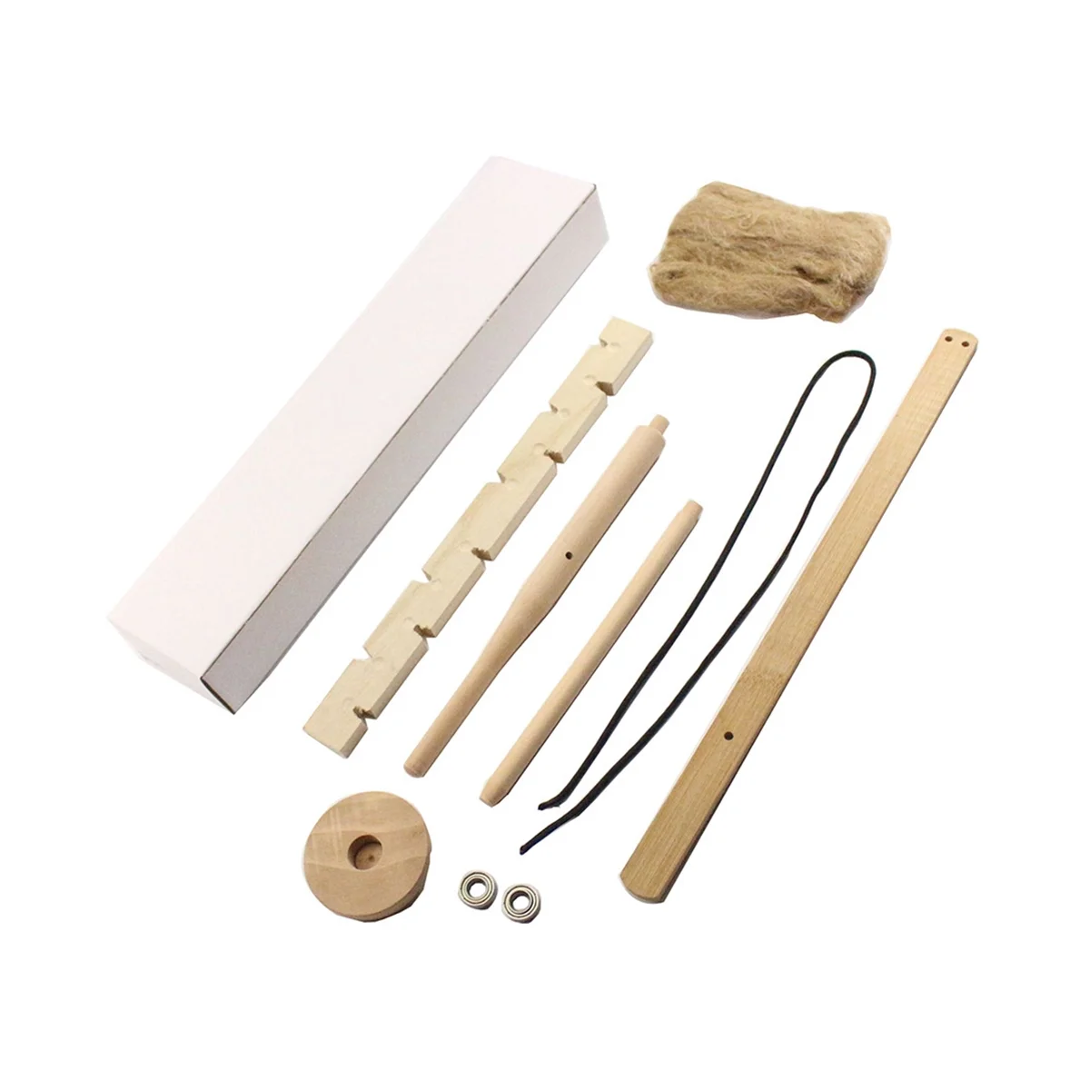 เจาะไม้เพื่อจุดไฟท่อเจาะคู่กลางแจ้งเครื่องมือดับเพลิงทำจากไม้เพื่อความอยู่รอด