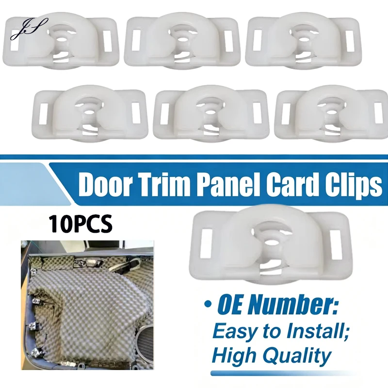 10pcs Door Card Trim Panel Clips 6Q0868243 For VW Touran Tiguan Golf Passat Jetta CC Polo Caddy Audi A1 A4 A5 A6 A7 A8 Q3 Q5 Q7