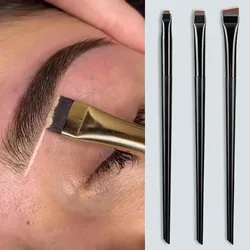 3/1 Pc Blade Eyeliner Brush Eyebrow Brushes Portable Eyebrow Mapping Tool Brow Lamination Brush Fine Eye Liner Eyebrow Tools