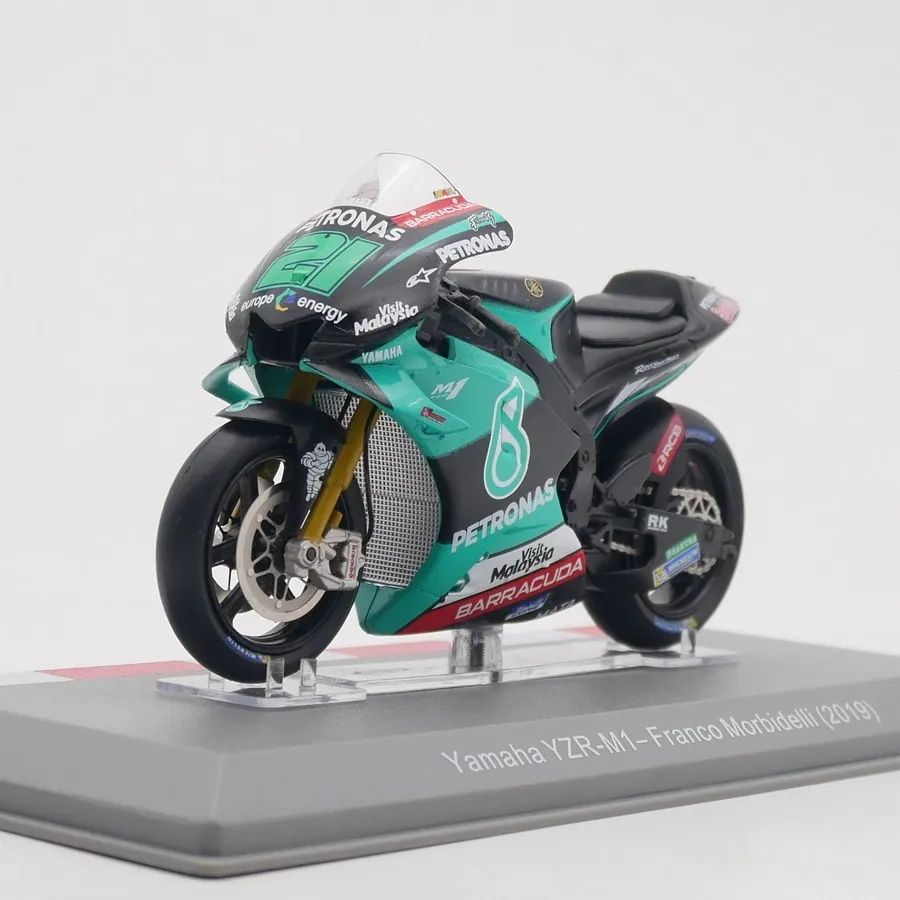 Diecast Ixo 1:18 Maßstab Moto GP 2019 YZR-M1 Franco Morbidelli Legierung Automodell