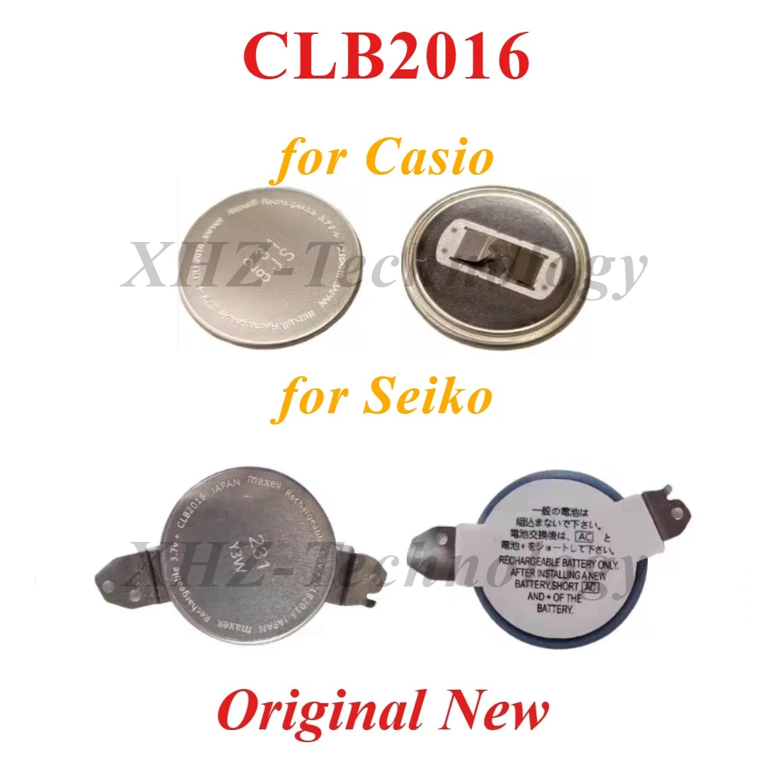 1pce CLB2016 for SEIKO 7X52 and GPW-1000 CLB 2016 3.7V for Seiko Original Bracket Solar Charging Battery CLB-2016 Capacitor