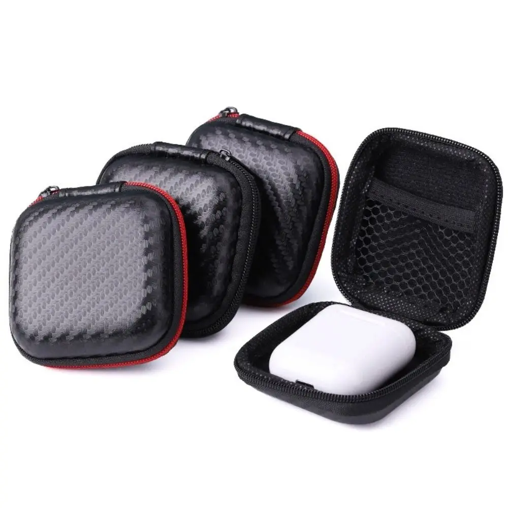 Practical Portable COB LED Storage Case Compression Resistant Square Zipper Bag Mini Work Light Storage Box