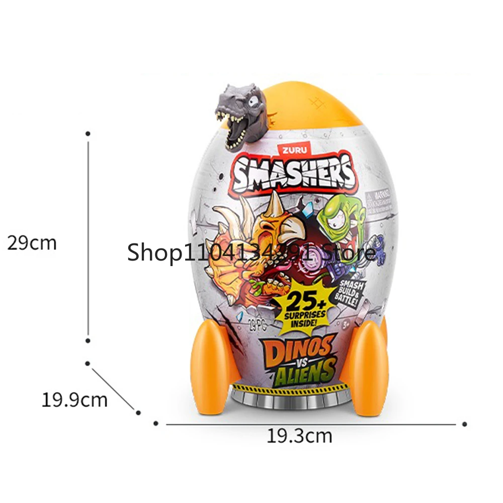 Zuru Smashers Dinosaur War Alien Rocket Launcher Blind Box Tyrannosaurus Rex Boy Assembly Toy