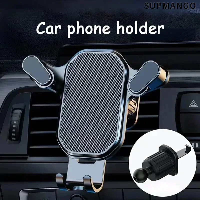 Car Phone Holder Stand Air Vent Gravity Car Mount GPS Smartphone Mobile Cell Support in Car Bracket for IPhone Samsung Xiaomi LG