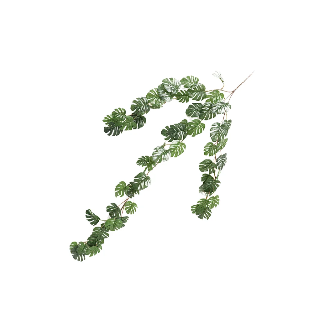 Long Lasting Artificial Leaves Simulation Turtle Monstera Plants Home Decor Supplies Garland Vines Artificial Plants Turtle Leaf - Image 6