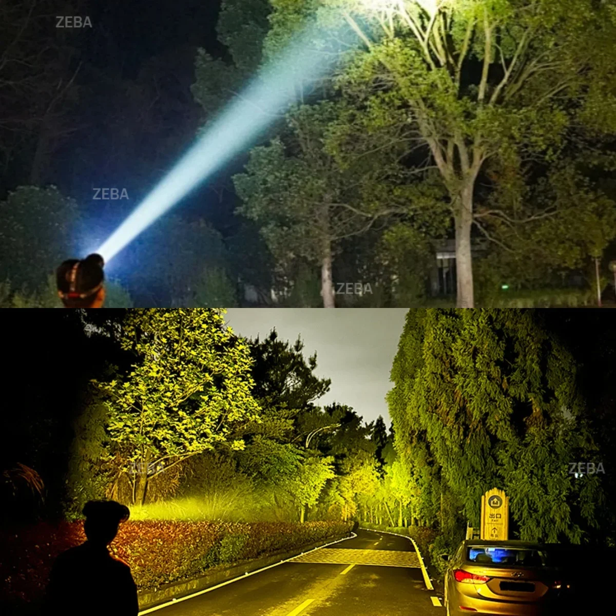 2026 68000000LM Powerful Headlamp Portable Rechargeable Lamp Super Powerful Head Flashlight Long Range LED Headlamp For Fishing