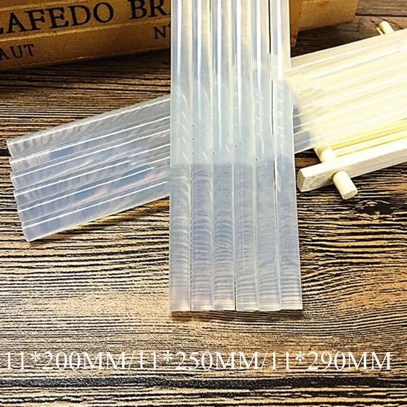 1PC 11mm Hot Melt Glue Stick for Heat Glue Gun High Viscosity 11x200/250/290mm Adhesive Glue Stick Repair Tool Kit DIY Hand Tool