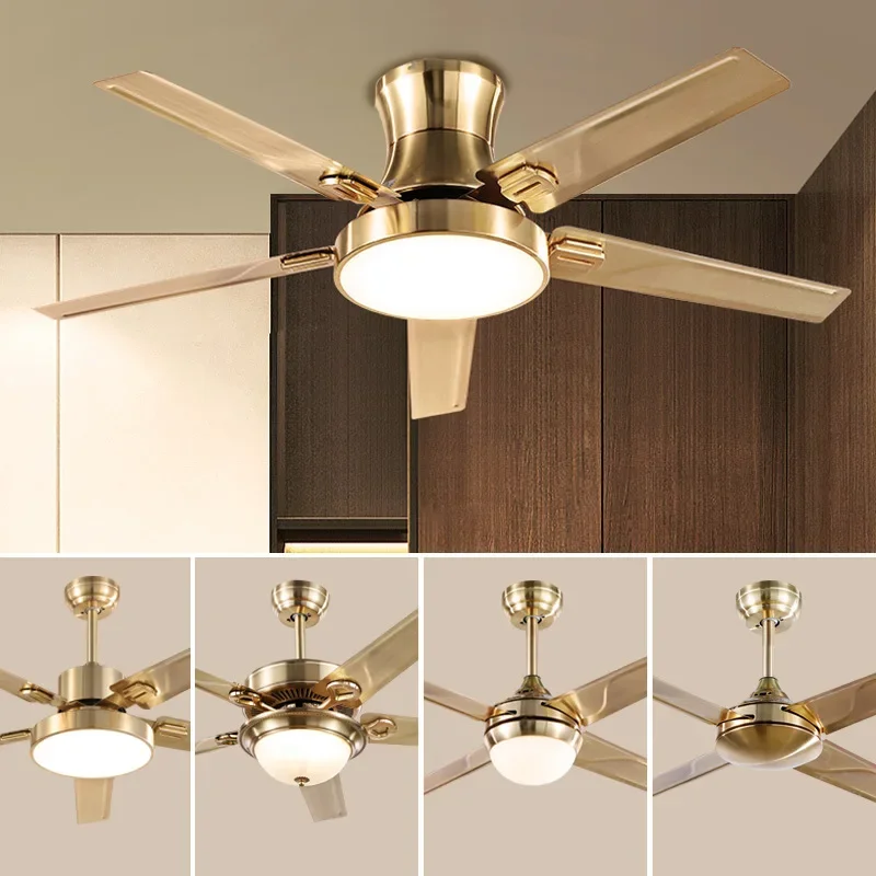 Home living room simple modern copper electric fan