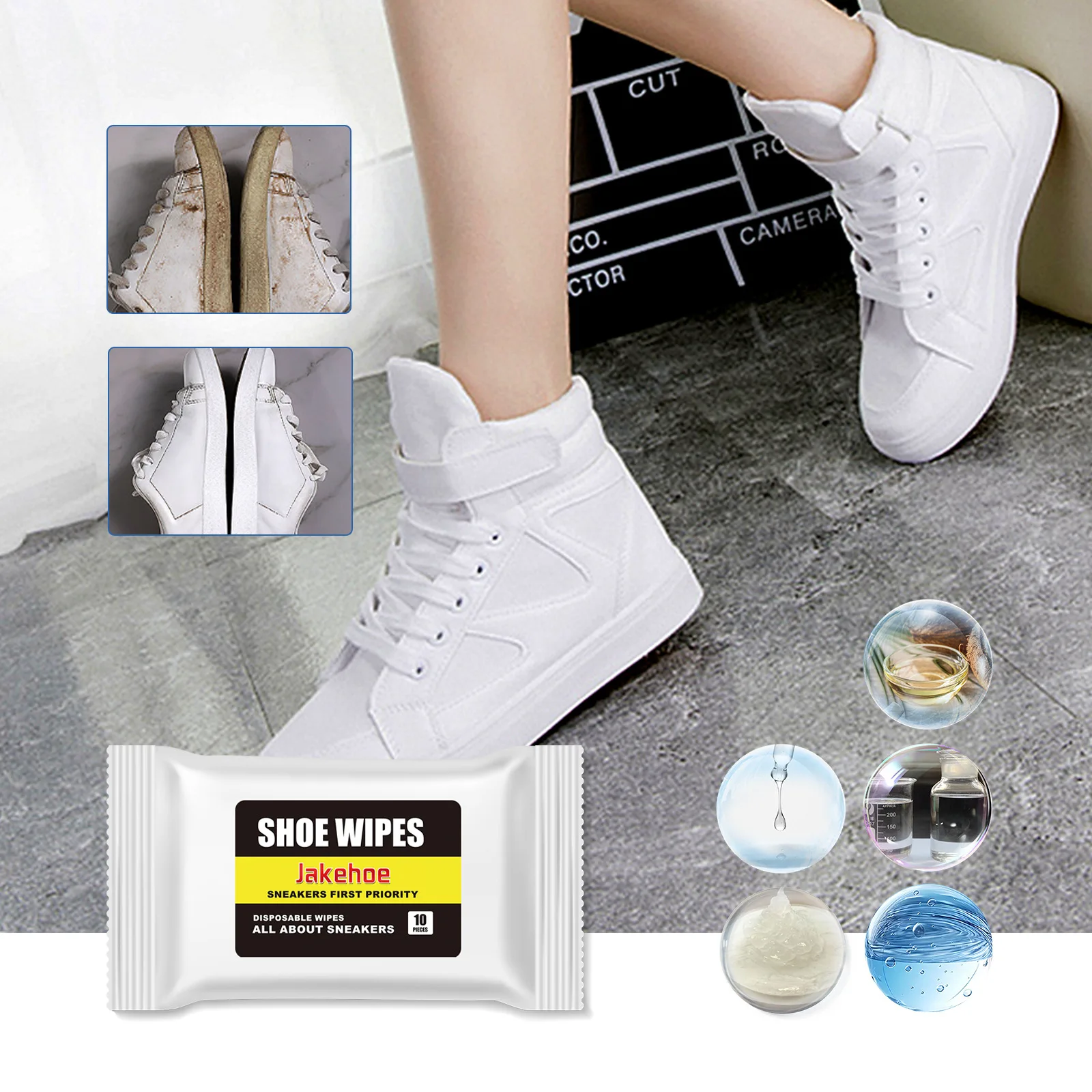 : Schuhputzer-Tücher