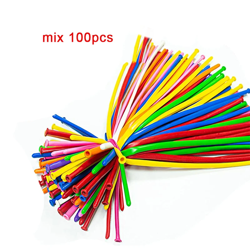 100/50/20 Stück bunte Ballons, magische, lange Latexballons, zum Selbergestalten, vielfältige Formen, für Geburtstagsfeiern und Hochzeitsdekorationen. – Detail 9