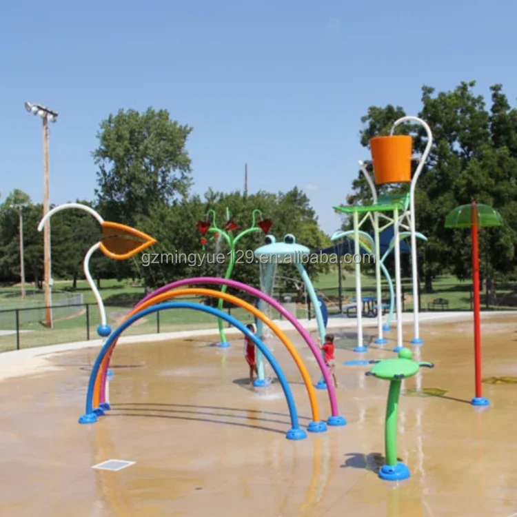 Aquatic Park Center Amusement Equipment Water Play Activities Splash Pad for the Family