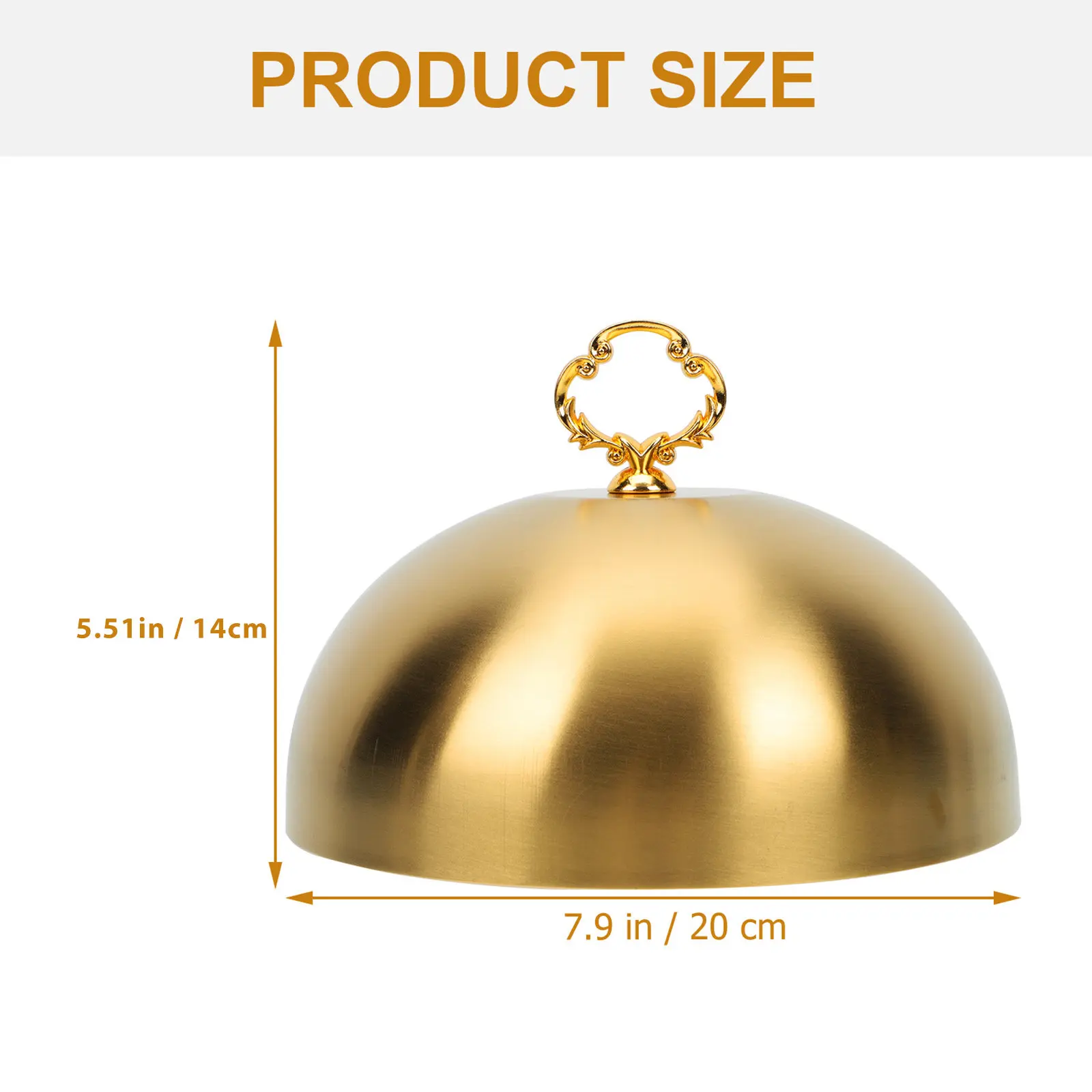 Heavy Duty Stainless Steel Food Cover Steak Lid Dish Protector Oil Proof Insect Resistant for Home Kitchen Restaurant Use Food