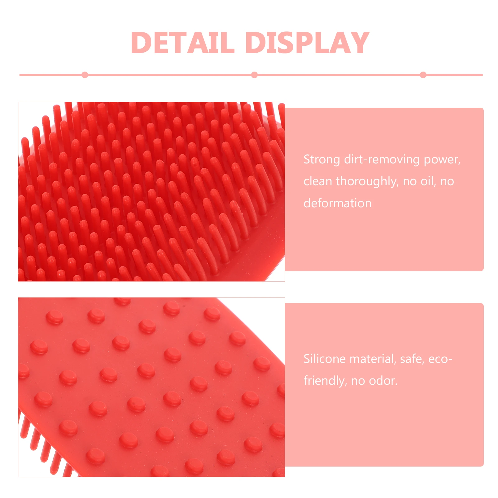

Silicone Dishwashing Brush Non-Stick Oil Resistant Long Handle Pot Pan Brush For Kitchen Cleaning Hangable Design Random Color
