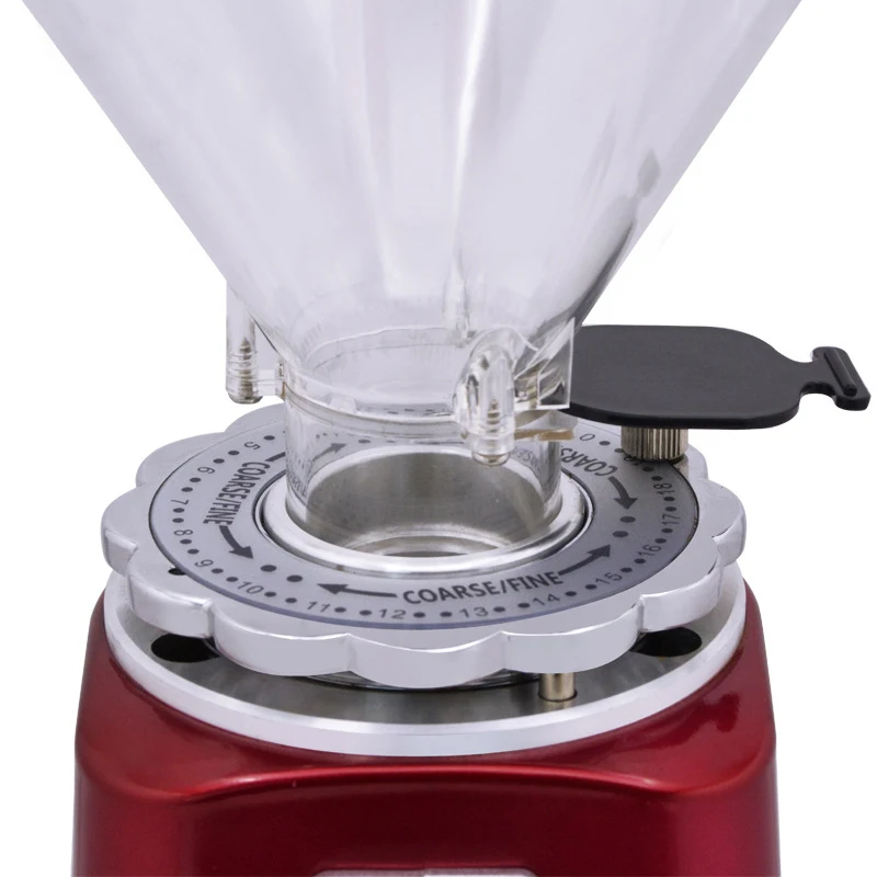 القهوة التجارية الكهربائية المنزلية ماكينة القهوة مطحنة القهوة ماكينة إسبريسو صانع القهوة مطحنة القهوة سعة كبيرة 220 فولت