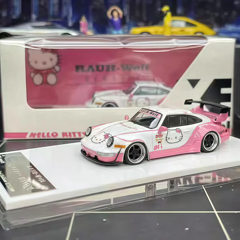 1-64964993-rwb-新品在庫あり、合金ダイキャストミニチュアシミュレーションカー、コレクタブルトイモデル、子供向けコレクタブルトイ。