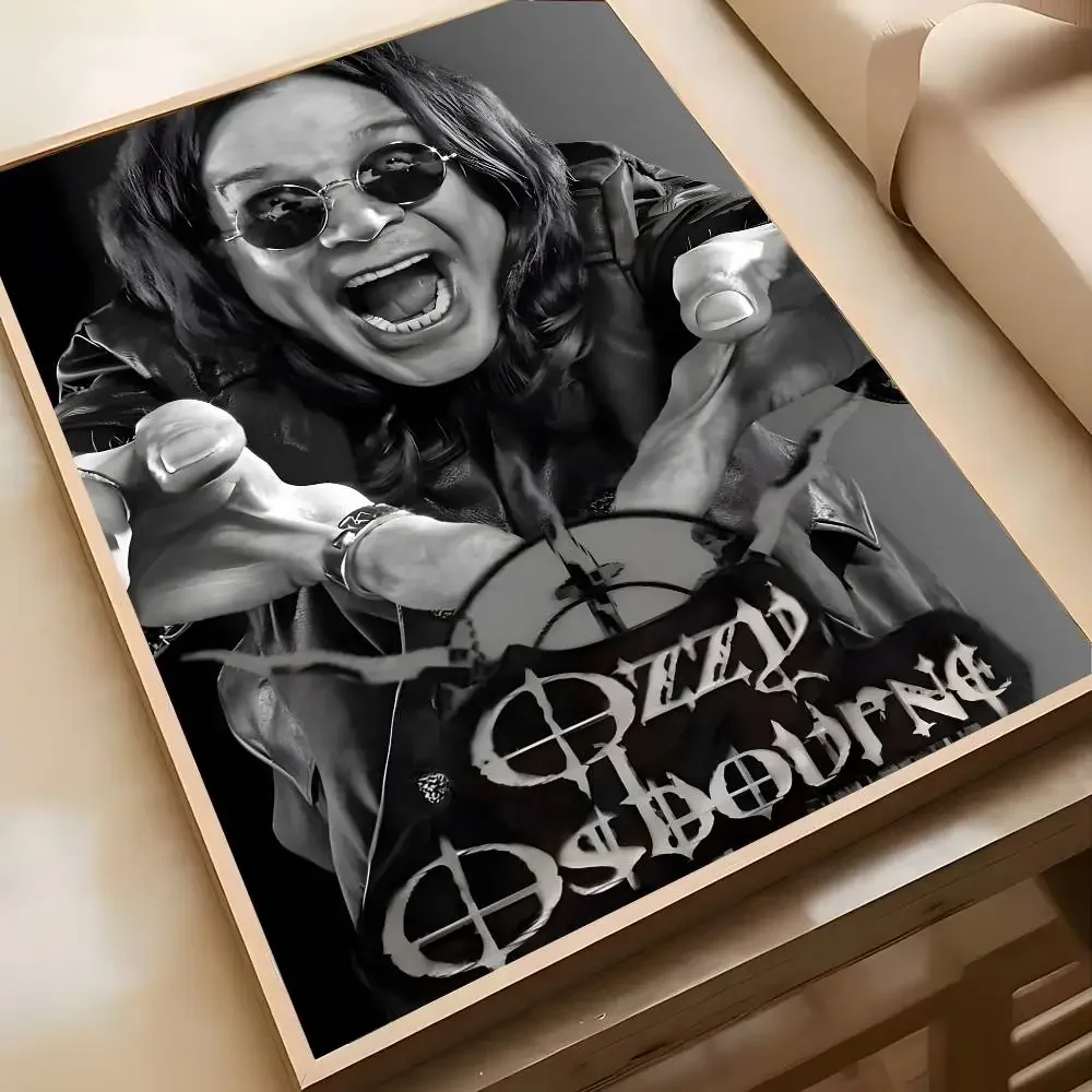 ملصق Rest Prince of Darkness O-Ozzy Osbourne Black Sabbath ملصق عالي الوضوح ديكور ذاتي اللصق لغرفة المعيشة