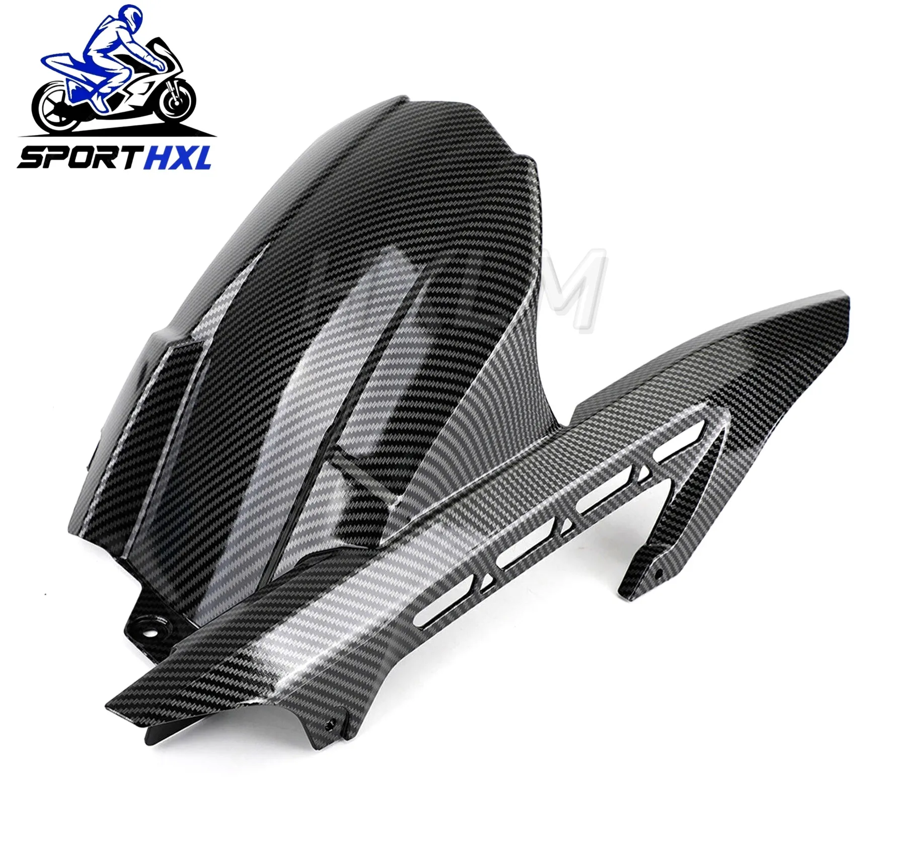Racing Motor For KAWASAKI Z650 Z900 ER6N 2017-2024 Motorcycle Fender Rear Wheel Cover Mudguard Splash Guard Protector Exterior A