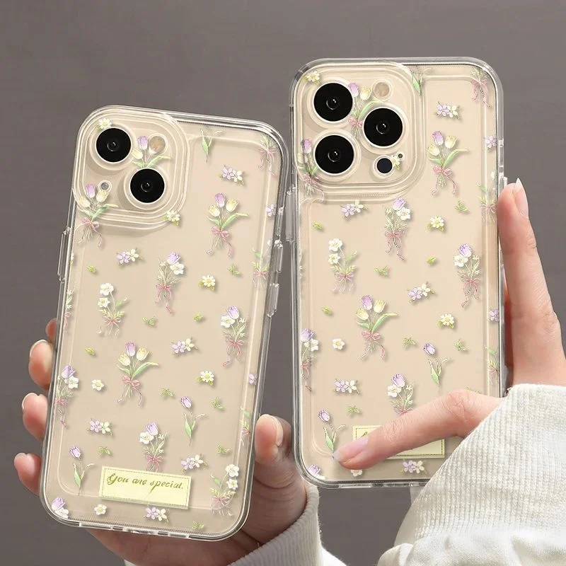 حافظة كورية مجزأة على شكل زهور لهاتف OPPO Reno 13F 12F 11F 10 5G 6 8 11 12 13 Pro Reno 7 4G 5 6 Lite 8T A58 A78 A79 A98 5G