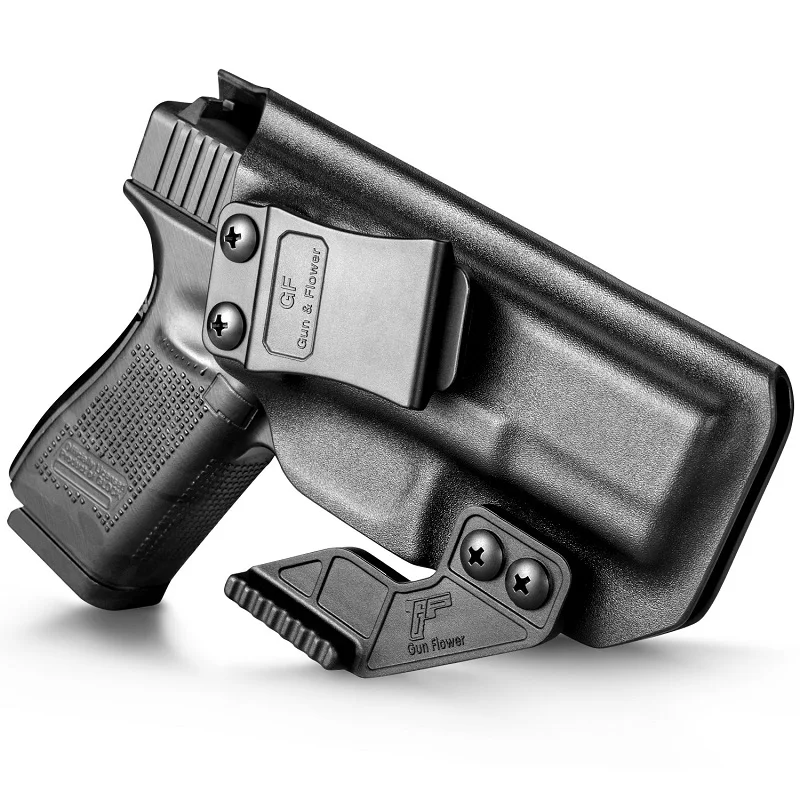 Glock 43 Kydex Holster Inside Waistband with Belt Clip for 1.5