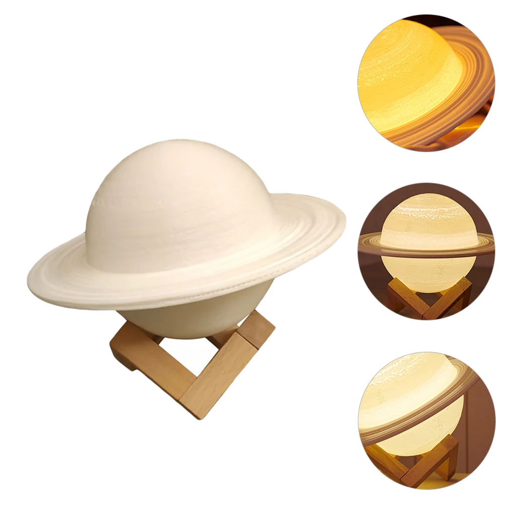 

Moon Lamp Jupiter Night Decorative Plastic Light Shaped Planet for Home Decoration