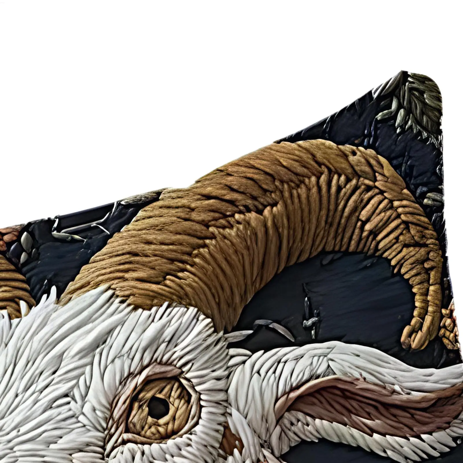Throw Pillow Covers 18X18 Inch Goat Screaming Pillow Case Square Pillowcase For Sofa Couch Chair Bed Living Room Bedroom Home