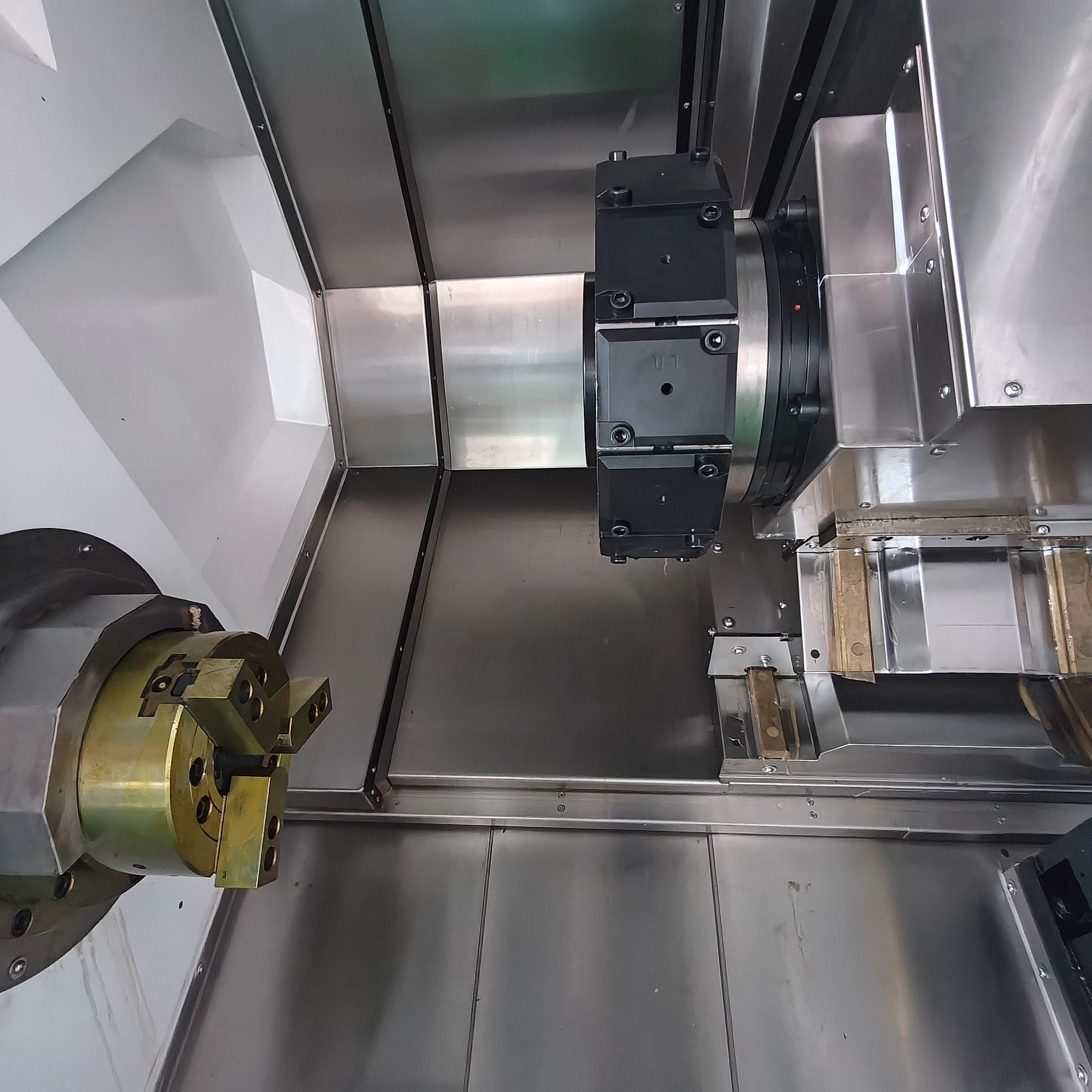 Multi Functional Cnc Lathe HS50-460CY Y-Axis Lightweight Inclined Bed Body Three Axis Milling Power Tool Holder