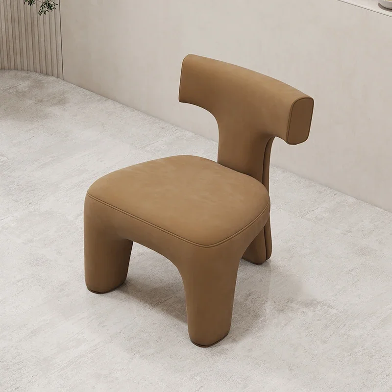 

Dining chair, simple living room, modern backrest, casual negotiation chair for household use