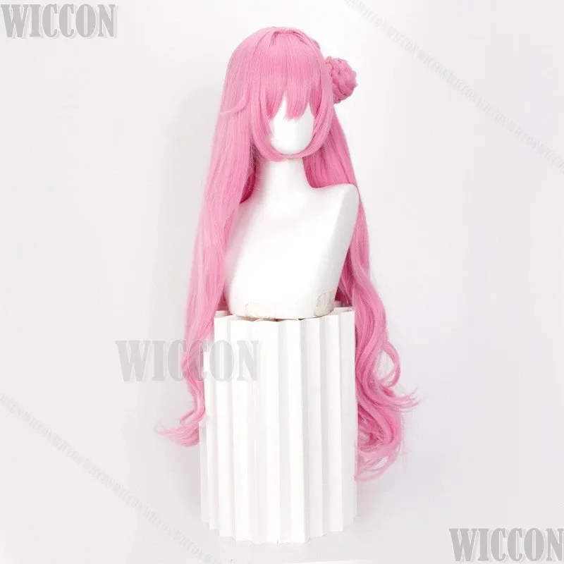 

COSda@Dorothy Game Nikke Goddess of Victory Cosplay Prop Pink Long Curly Wig Cute Bun HAIR Girl Women Carnival Party Cos Customi