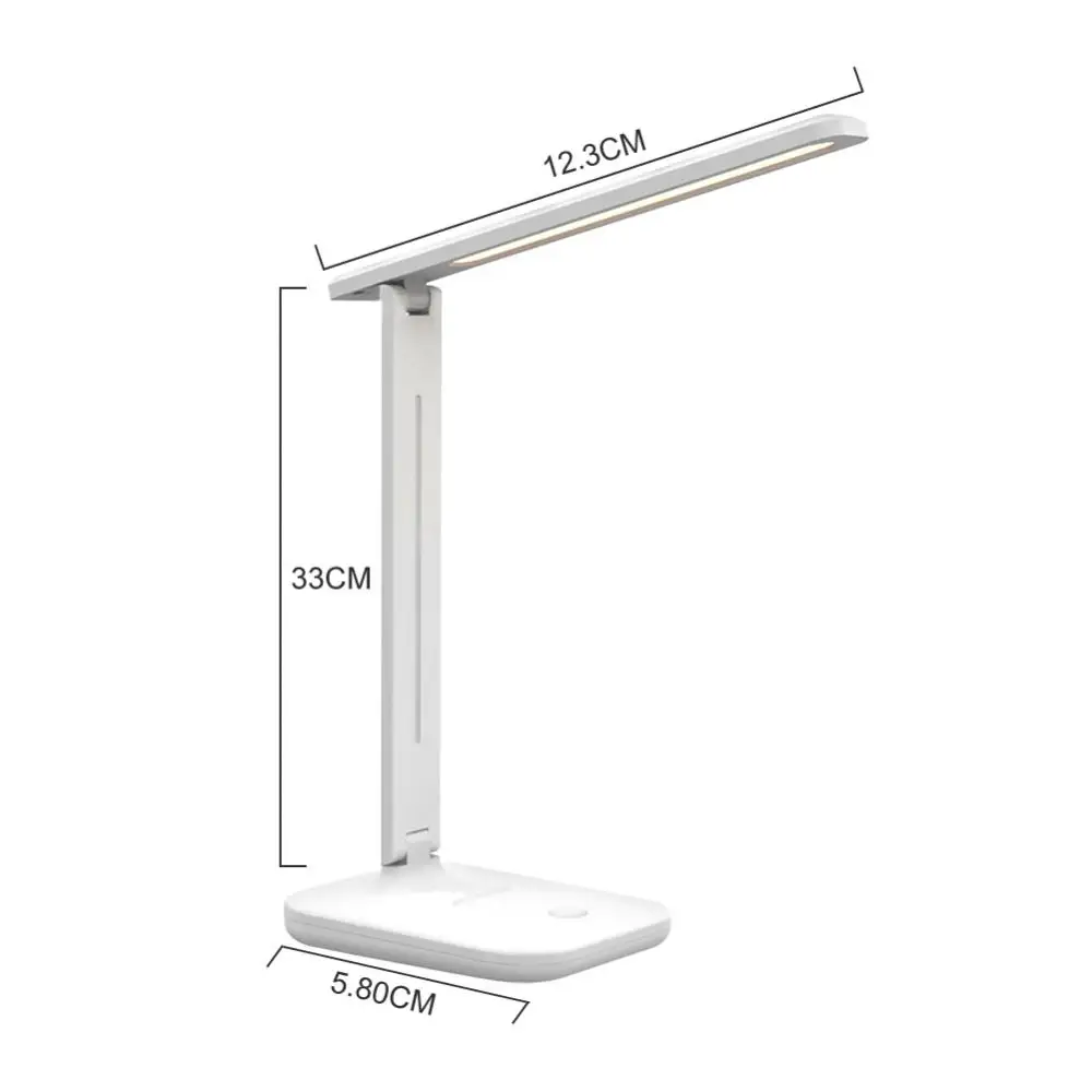 

Foldable Led Desk Lamp Eye Protection Dimmable Desk Light Table Lamp Touch Control Convenient Eye-friendly Versatile Portable