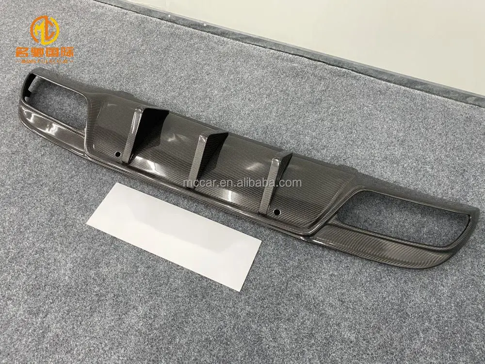 For Mercedes-Benz W205 C63 C200 C300 Diffuser carbon fiber MODE style Diffuser Rear bumper