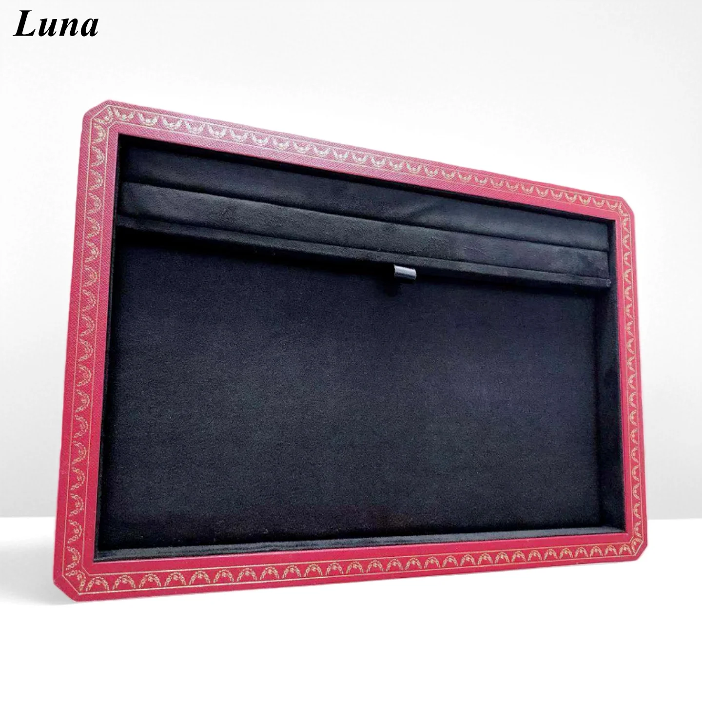 

320*215*30 мм Роскошная витрина для ювелирных изделий, бутиковые ювелирные браслеты-кольца, чтобы увидеть поддон, поднос для ювелирных изделий