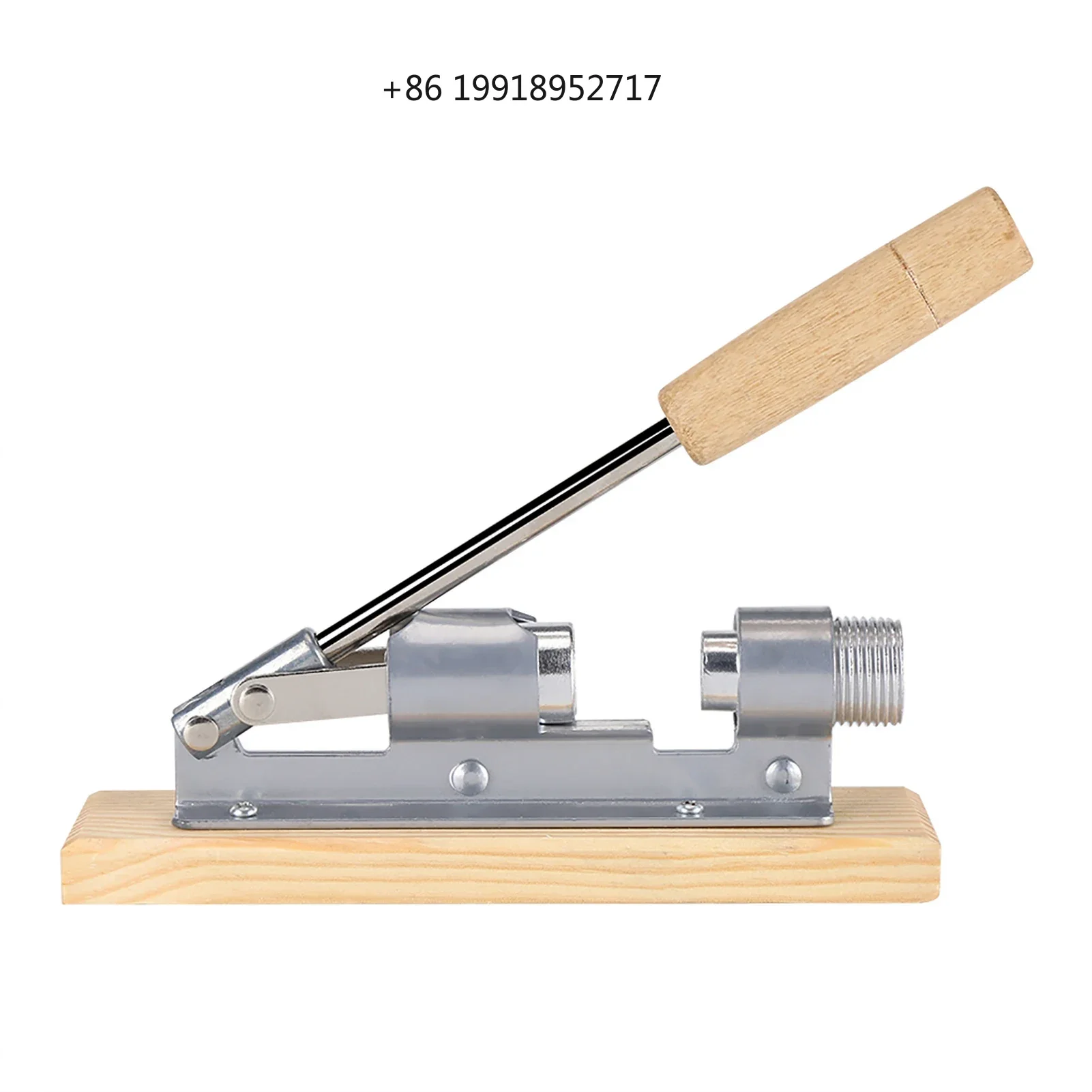 Mechanical Walnut Cracker Nut Opener Kitchen Tools Desktop Wood Base & Handle For Cracking Walnut Nuts Pecan Hazelnuts JJJ492