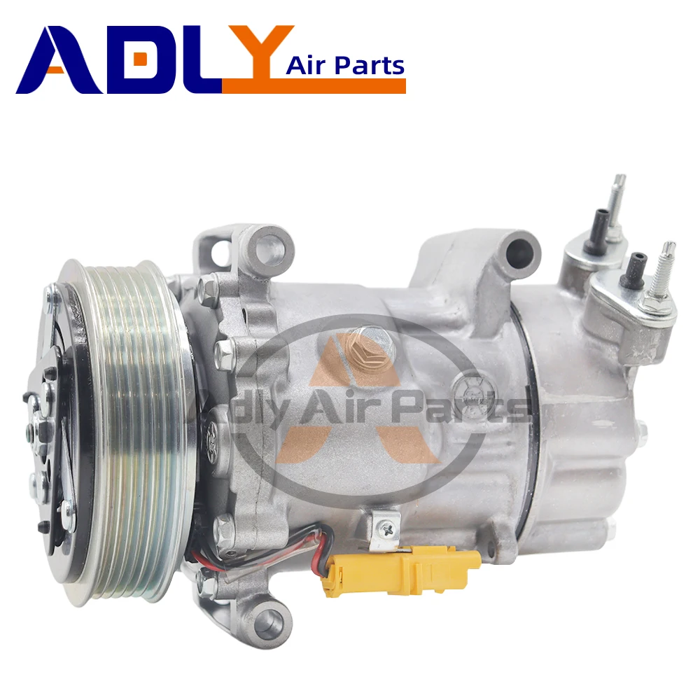 

Air Conditioning Compressor For Citroen Berlingo Xsara C2 C3 Peugeot 206 307 6453XJ 6453QG 9646273380 9684480480 9684480180