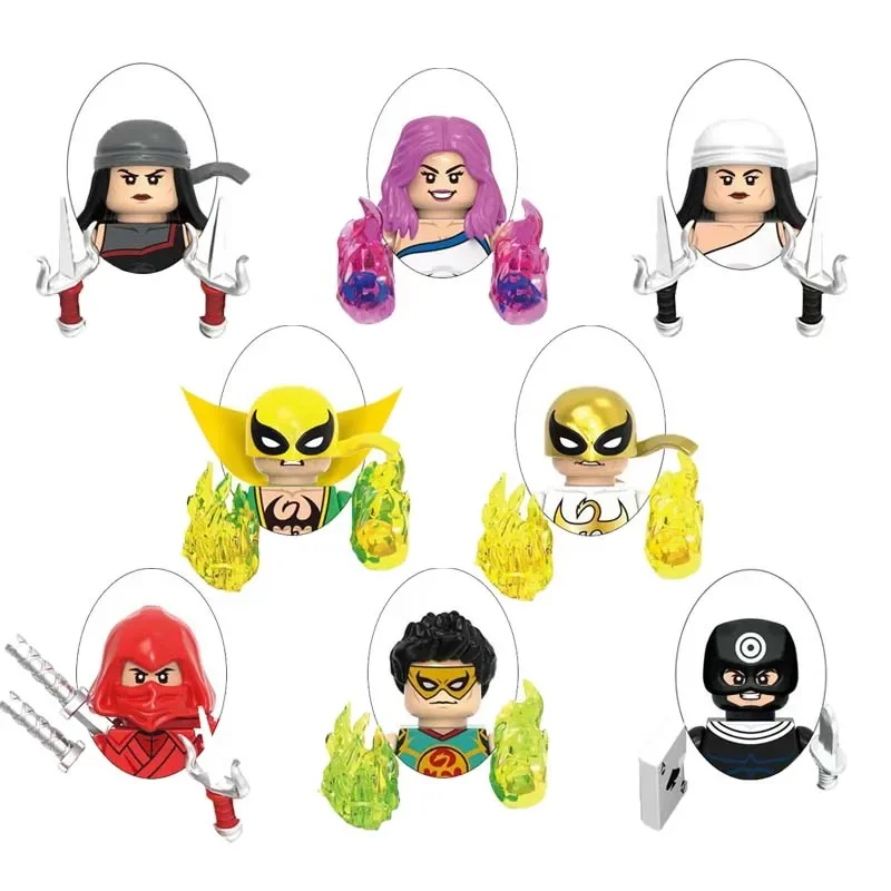 

TV Drama Movie Blind Box Building Blocks Action Figures Assembly Mini Handmade Puzzle Collection Model Doll Bricks Toy Ornament