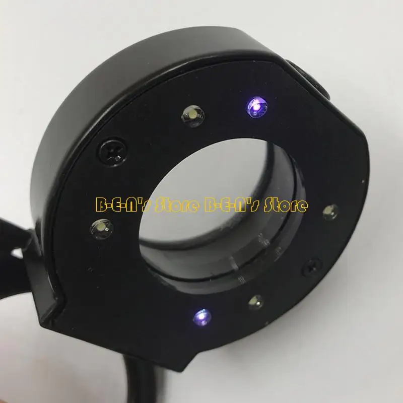 Y1AD 10X 30mm Mini Folding Magnifier with Scale Optical Glass Foldable