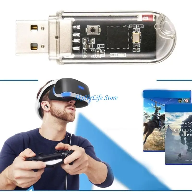 E65E Mini USB Dongle U-disk for P4 9.0 System Cracked Serial Port ESP32 USB Adapter