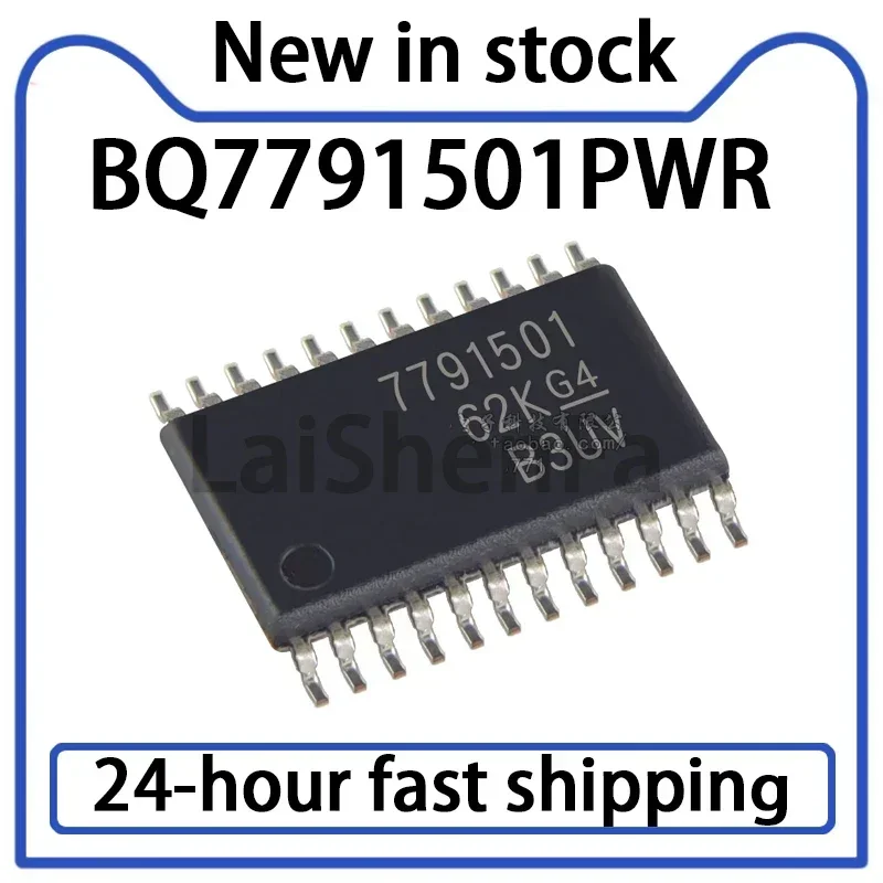 1PCS 7791501 BQ7791501PWR Patch TSSOP24 Battery Management Chip Stock