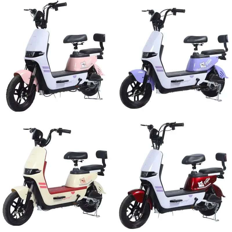 STROVAN Paige Electric Bike with Vintage Charger 2-Wheel E-Bicycle Controller Big Power Motorcycle Electronic Smart Rear Hub