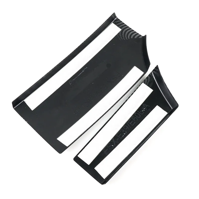 

For BMW 5 Series E60 2004 2005 2006 - 2009 2010 Car Accessories ABS Carbon Fiber Pattern Central Armrest Storage Box Cover Trim