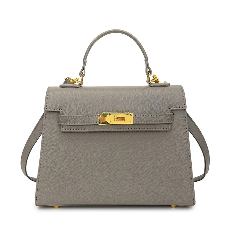 علامة تجارية جديدة عصرية وفريدة من نوعها وكلاسيكية وفاخرة - تصميم راقي - لون نقي - حقيبة بلاتينية بكتف واحد #5