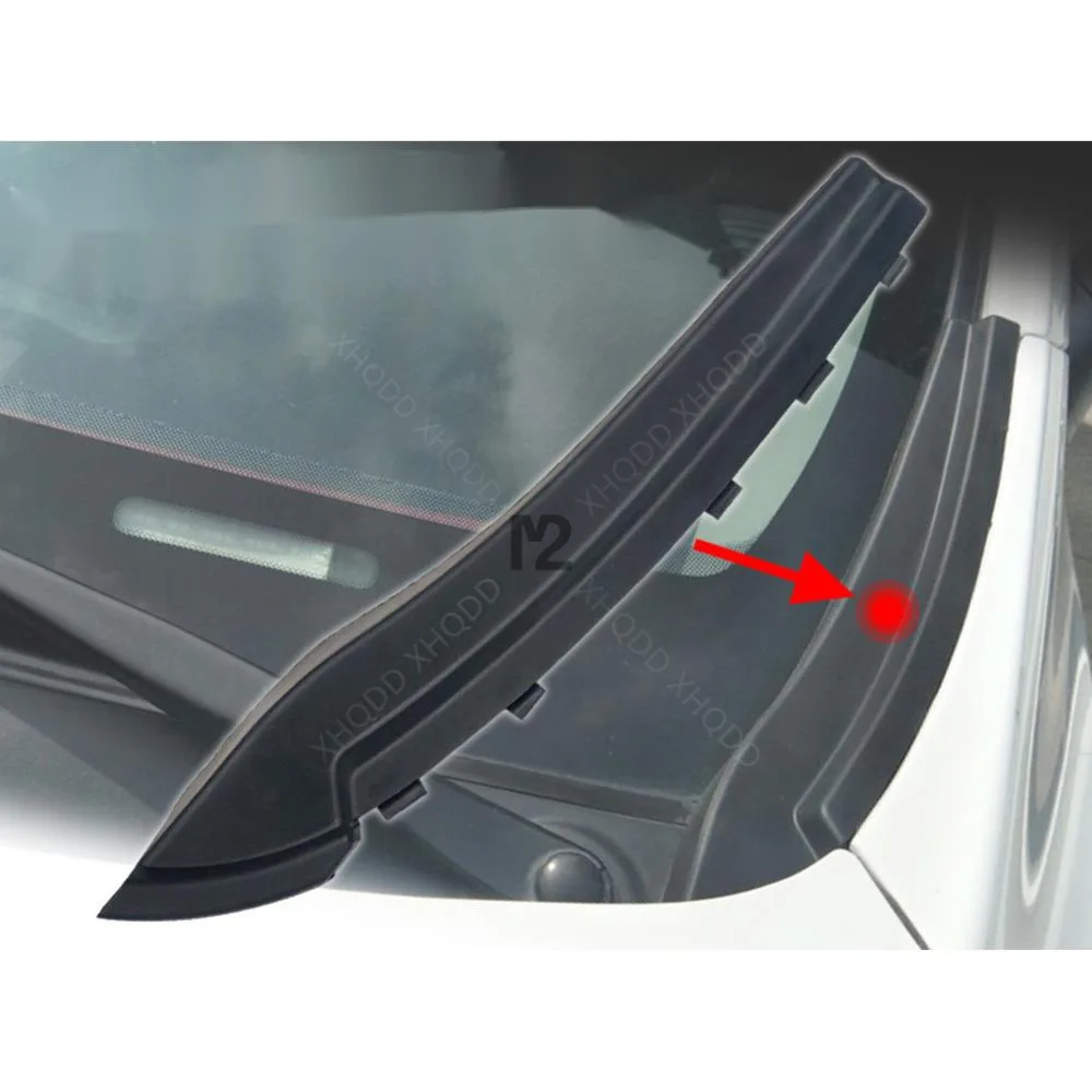 For JAC T5 S3 Car Styling Left Right Water Deflector Cowl Plate Front Windshield Wiper Side Trim Cover 5206540U2220 5206550U2220