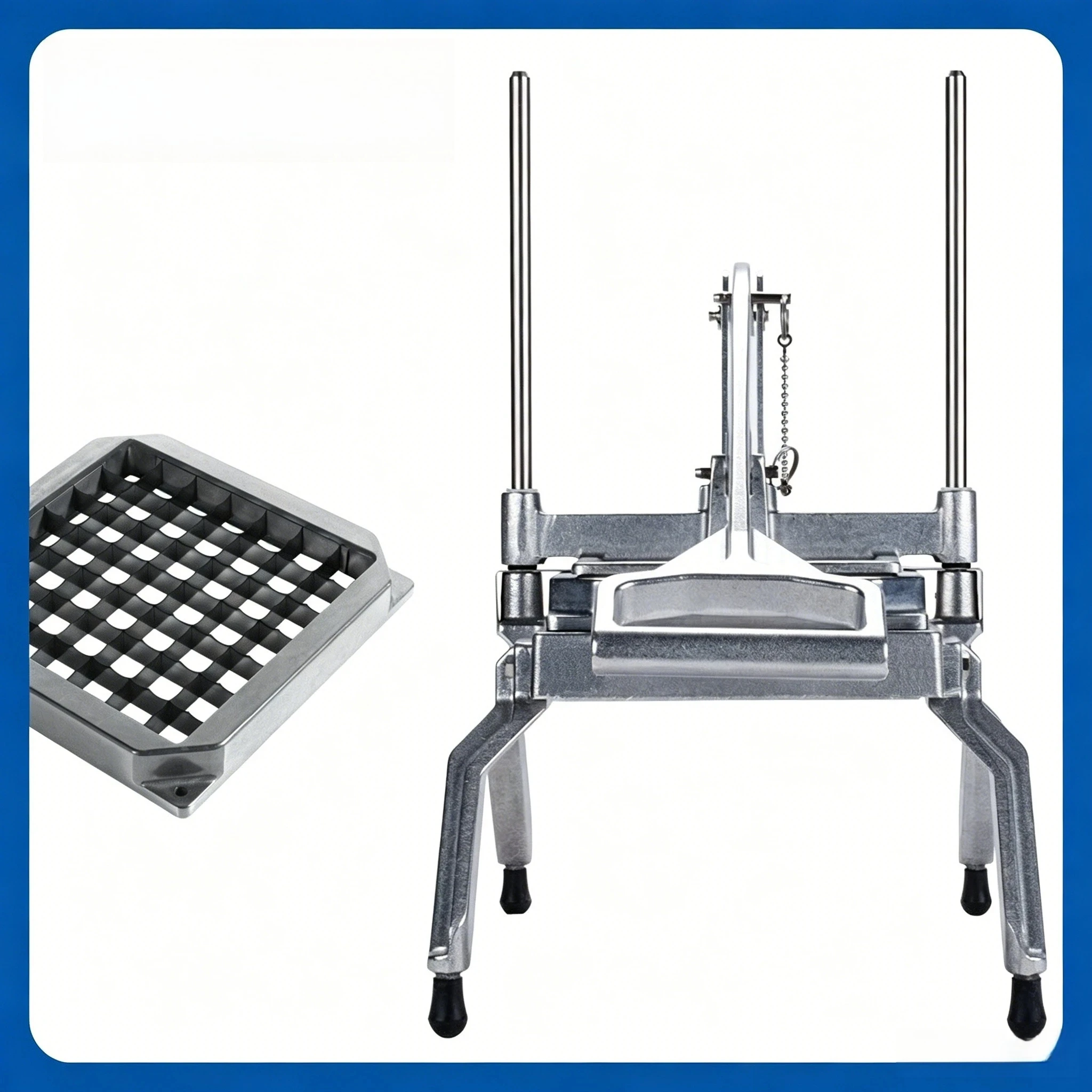 Applicable to Stable Base Vertical Manual Vegetable Dicing Machine Multifunctional For Mass Cutting Lettuce Cabbage Strips And C
