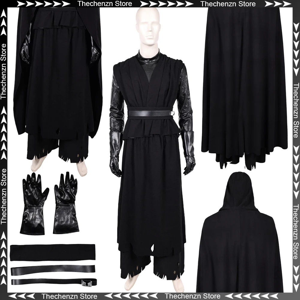 

Fancy Dress Knight Darth of Nihilus Cosplay For Men Suits Movie Space Battle Man Costume Halloween Adult Male Fantasia Outfits
