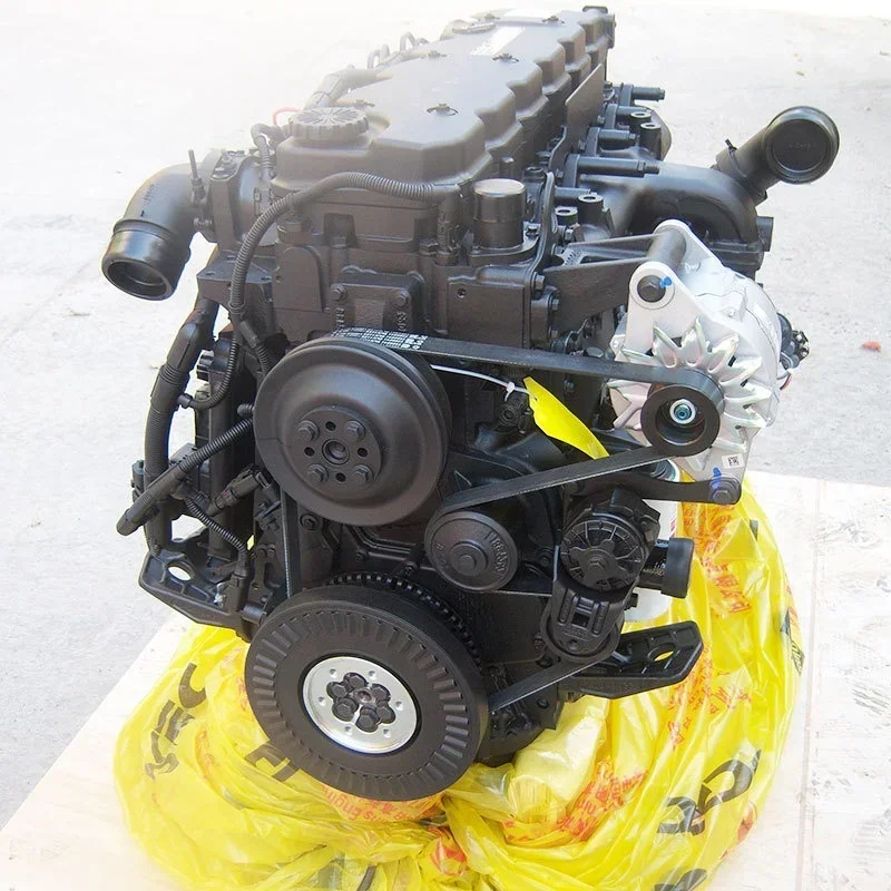 In-line 6-cylinder 4-stroke QSB6.7 Turbocharger Mechanical Dies El Engine Assembly For Marine Propulsion