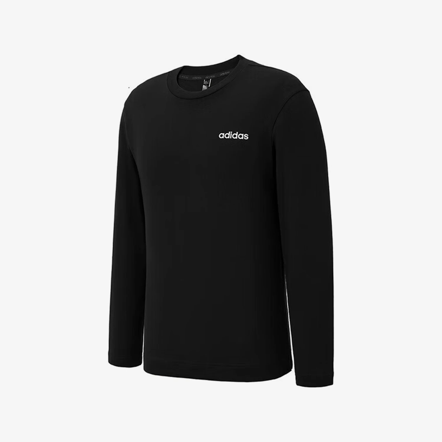 

Adidas подлинный U LS TEE унисекс вязаный повседневный свитшот свободного покроя JL5904