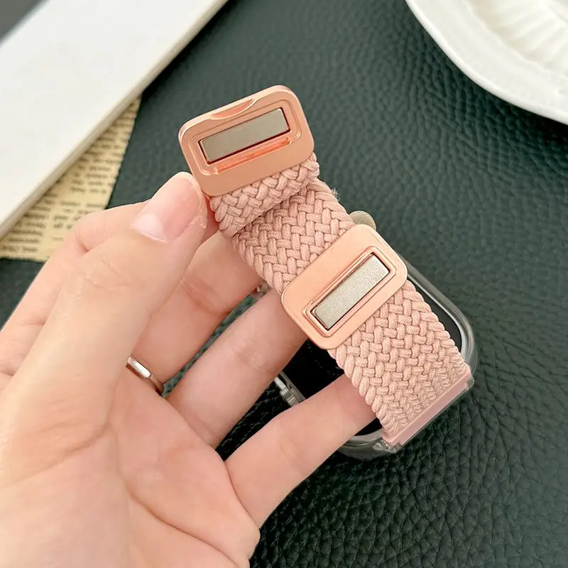 حافظة + حزام نايلون مضفر لساعة Redmi 4 2 ساعة ذكية بإبزيم مغناطيسي سوار حلقة لساعة Redmi 3 سوار معصم رياضي نشط