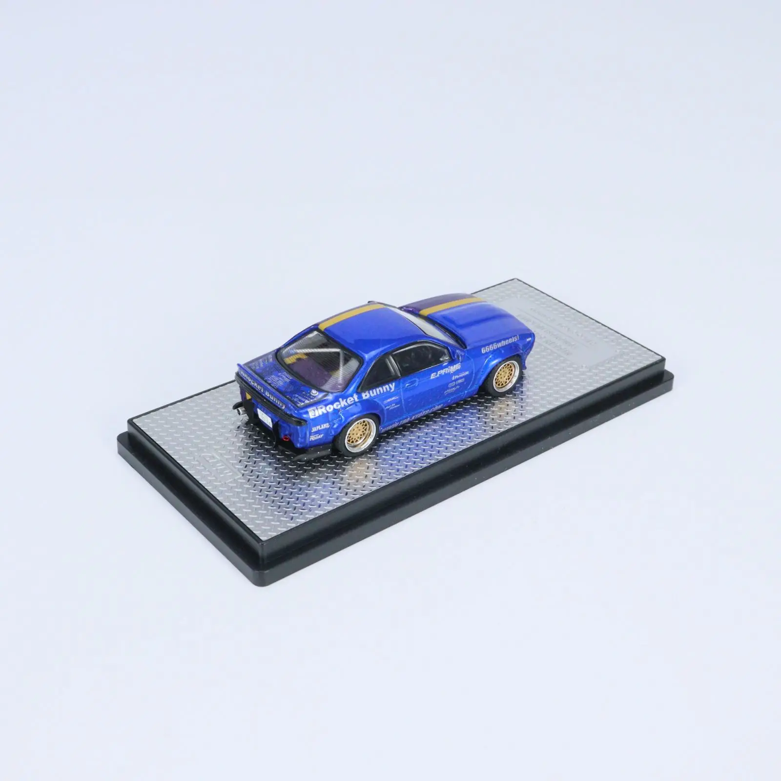 INNO-Coleção do modelo do carro da liga fundida, Nissan SILVIA S14, presentes da exposição, 1:64